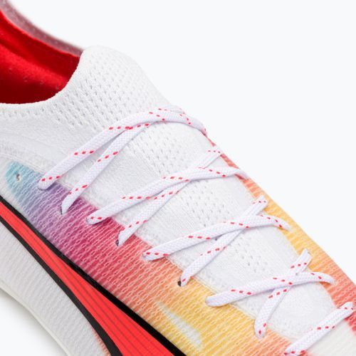 Vyriški futbolo bateliai PUMA Ultra Ultimate FG/AG puma white/pum black/fire orchid