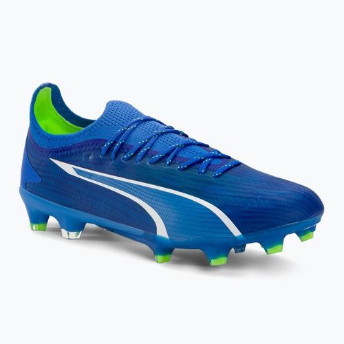 Vyriški futbolo bateliai PUMA Ultra Ultimate FG/AG ultra blue/puma white/pro green