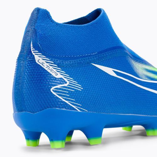 Vyriški futbolo bateliai PUMA Ultra Match+ Ll FG/AG ultra blue/puma white/pro green