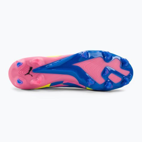 Vyriški futbolo bateliai PUMA Ultra Ultimate Energy FG/AG luminous pink/ultra blue/yellow alert