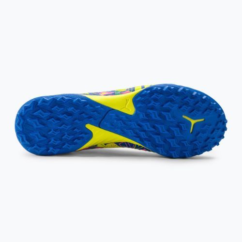 Vaikiški futbolo bateliai PUMA Future Match Energy TT + Mid Jr ultra blue/yellow alert/luminous pink