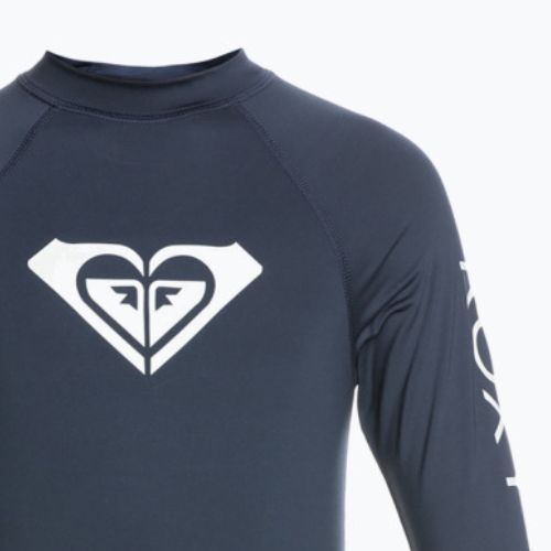 ROXY Whole Hearted mood indigo spalvos vaikiška plaukimo liemenė su ilgomis rankovėmis