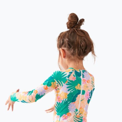 ROXY Paradisiac Island mint tropiniai takai vaikiškas plaukimo kėbulas