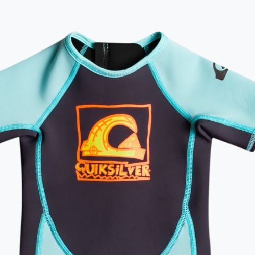 Quiksilver 1,5 mm Toddler SS SP vaikiškos plaukimo putos juodos/juodos/angelinės mėlynos