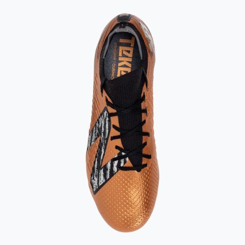 Vyriški futbolo bateliai New Balance Tekela V4 Pro Low Laced FG copper