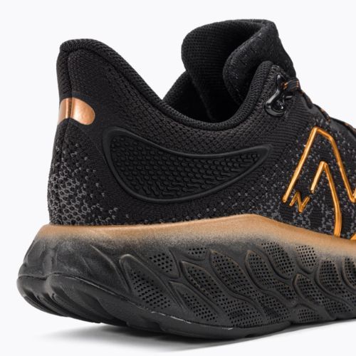 New Balance Fresh Foam 1080 v12 black/orange moteriški bėgimo bateliai
