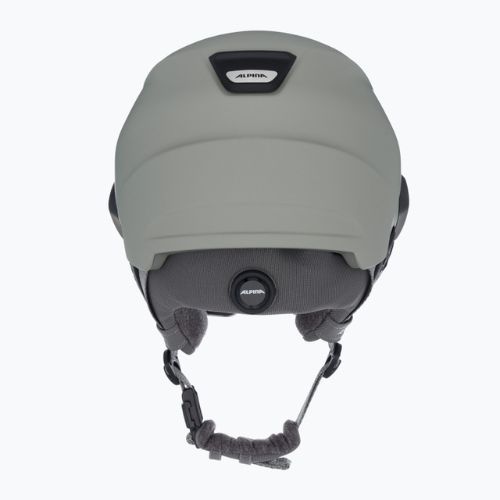 Slidinėjimo šalmas Alpina Alto Q-Lite moon/grey matt/gold mirror