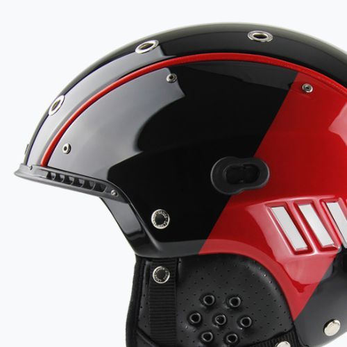 "Casco" slidinėjimo šalmas SP-4.1 juodas / raudonas