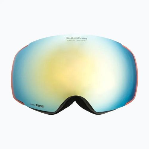 Snieglenčių akiniai Quiksilver Greenwood S3 black redwood/clux gold mi