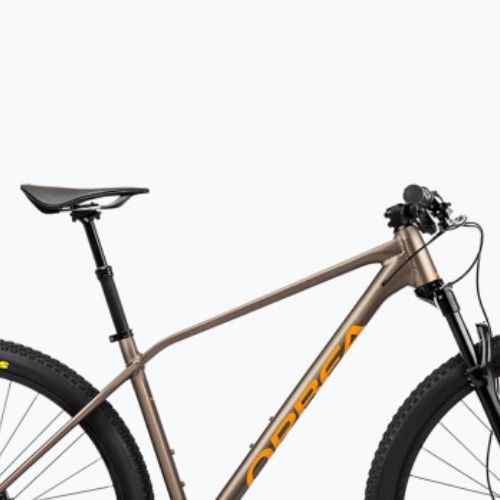 Orbea Alma H10 Eagle 2023 taupe brown/mango kalnų dviratis