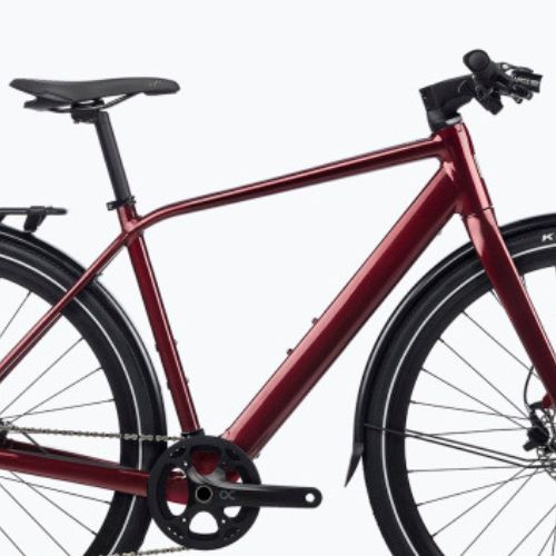Elektrinis dviratis Orbea Vibe H30 EQ 36V 6.9Ah 248Wh 2023 metallic dark red