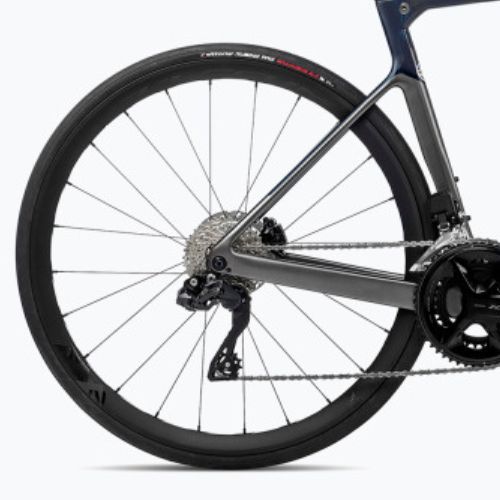 Plento dviratis Orbea Orca M30i LTD PWR 2023 glitter anthracite/blue carbon view