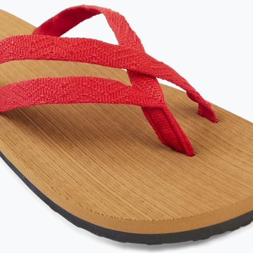 Moteriškos šlepetės per pirštą O'Neill Ditsy Strap Bloom diva pink