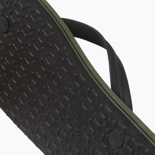 Vyriškos šlepetės per pirštą O'Neill Profile Color Block deep lichen green colour block