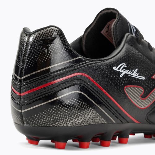 Vyriški futbolo bateliai Joma Aguila AG black/red