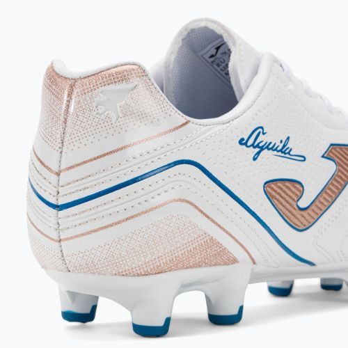 Vyriški futbolo bateliai Joma Aguila FG white/gold