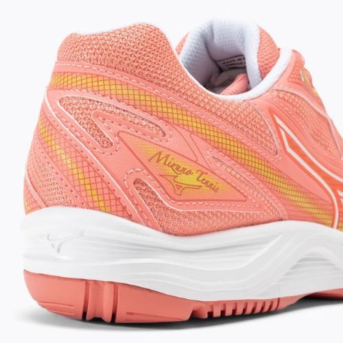 Moteriški teniso bateliai Mizuno Break Shot 4 AC candy coral/white/fusion coral