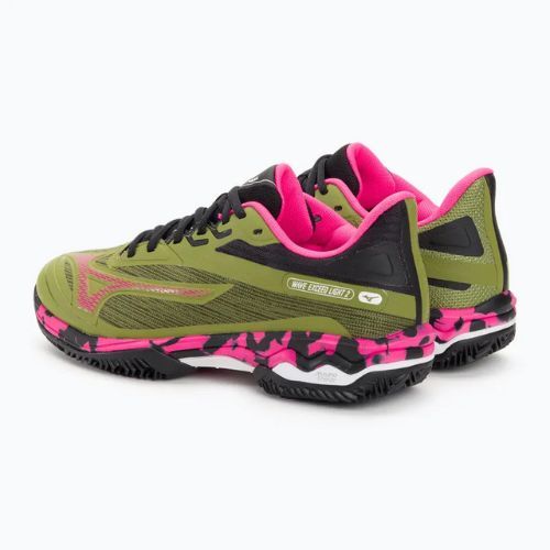 Moteriški padelio batai Mizuno Wave Exceed Light 2 Padel calliste green/pink glo/black