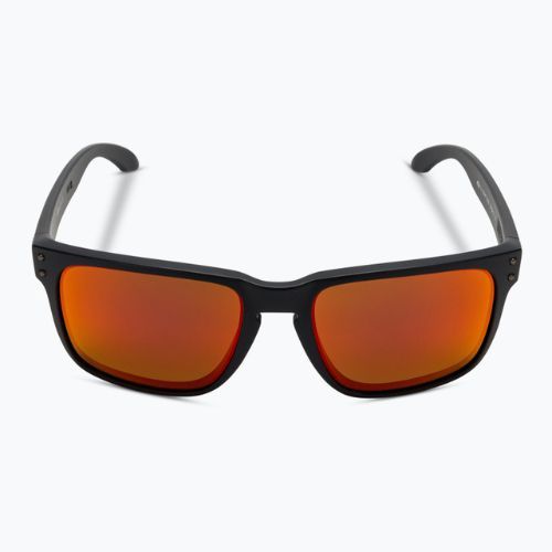 "Oakley Holbrook XL" matinės juodos/prizm rubino spalvos akiniai nuo saulės
