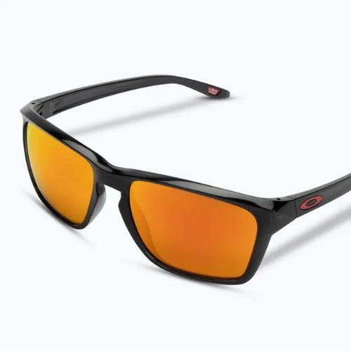 "Oakley Sylas" juodo rašalo/prizm ruby poliarizuoti akiniai nuo saulės