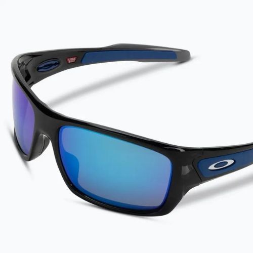 "Oakley Turbine" juodi rašalo/prizmato safyro akiniai nuo saulės