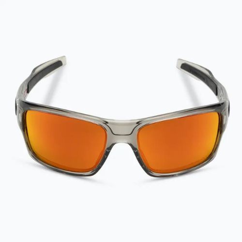 "Oakley Turbine" pilkos spalvos rašalas/prizm ruby poliarizuoti akiniai nuo saulės
