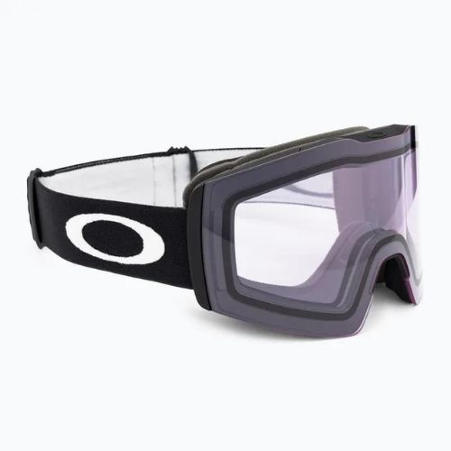 Oakley Fall Line matiniai juodi/prizm sniego skaidrūs slidinėjimo akiniai