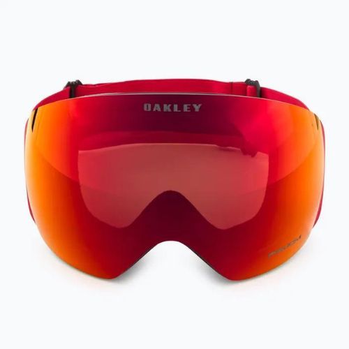 "Oakley Flight Deck" matiniai redline/prizm torch iridium slidinėjimo akiniai