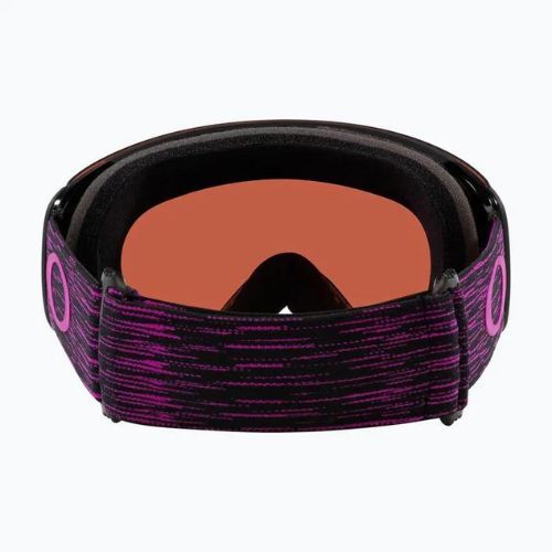 "Oakley Flight Deck" violetinės spalvos haze/prism sapphire iridium slidinėjimo akiniai