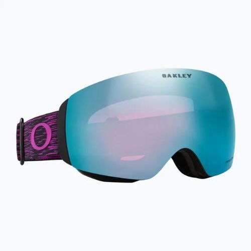 "Oakley Flight Deck" violetinės spalvos haze/prism sapphire iridium slidinėjimo akiniai