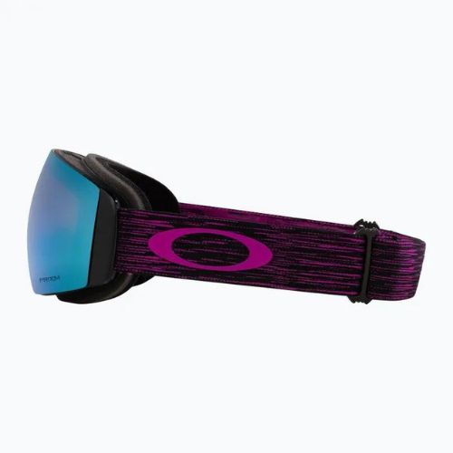 "Oakley Flight Deck" violetinės spalvos haze/prism sapphire iridium slidinėjimo akiniai