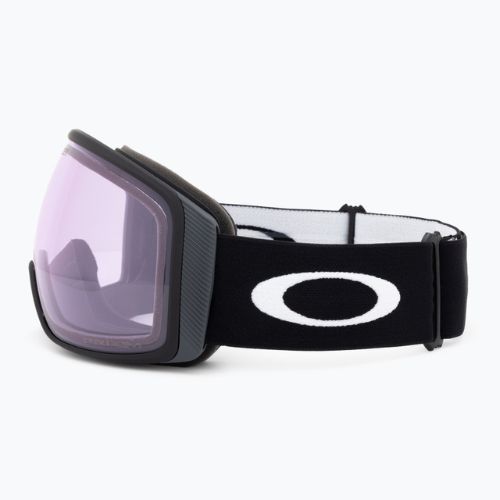 "Oakley Flight Tracker" matiniai juodi/prizm sniego skaidrūs slidinėjimo akiniai