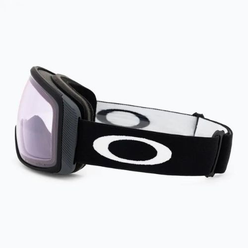 "Oakley Flight Tracker" matiniai juodi/prizm snow rose slidinėjimo akiniai