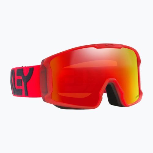 "Oakley Line Miner" matiniai b1b redline/prizm torch iridium slidinėjimo akiniai