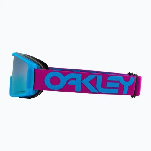 Oakley Line Miner b1b purple/prizm sapphire iridium slidinėjimo akiniai