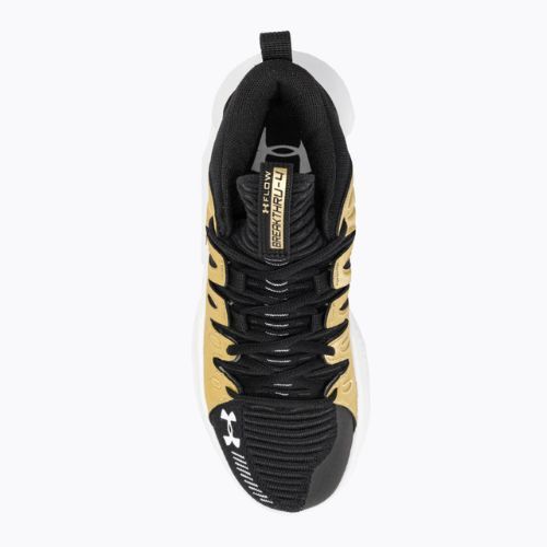Under Armour moteriški krepšinio bateliai W Flow Breakthru 4 black/metallic gold/white