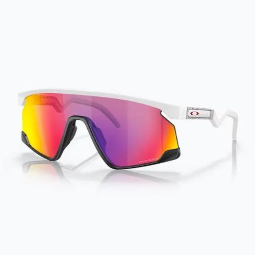 Oakley Bxtr matiniai balti/prizm kelio akiniai nuo saulės