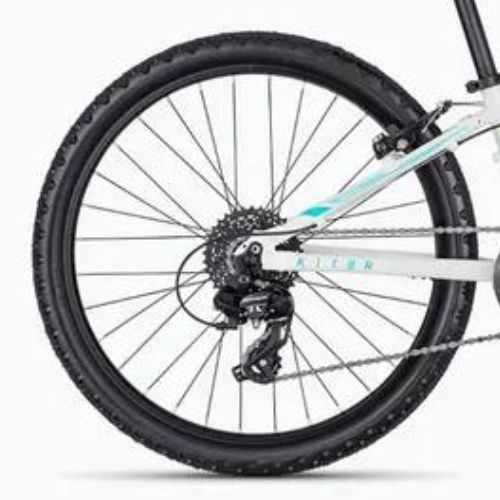 Kellys Kiter 50 vaikiškas 24" baltas dviratis