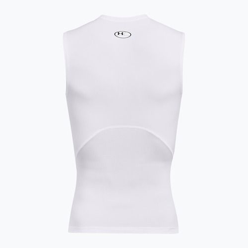 Under Armour vyriška treniruočių striukė ilgomis rankovėmis Ua HG Armour Comp LS balta/juoda
