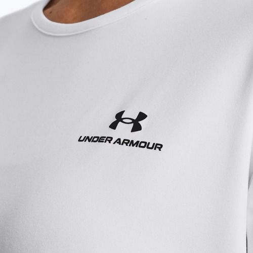 Under Armour Rush Energy 2.0 moteriški treniruočių marškinėliai balta/juoda