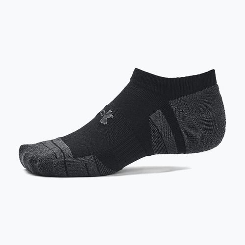 Under Armour Performance Tech 3 vnt. kojinių NS juoda/juoda/pilka