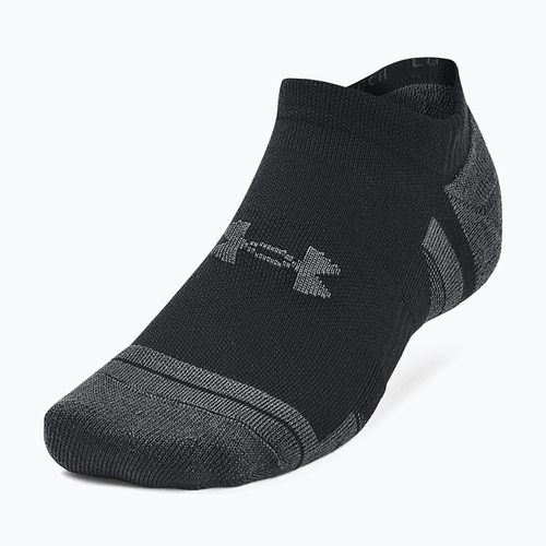 Under Armour Performance Tech 3 vnt. kojinių NS juoda/juoda/pilka
