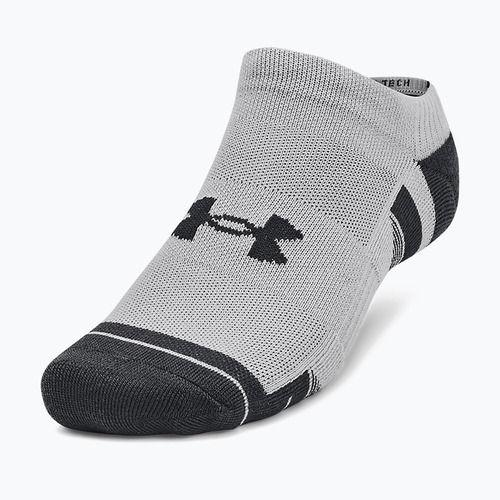 Under Armour Performance Tech 3 vnt. NS mod pilkos/baltos/pilkos kojinės