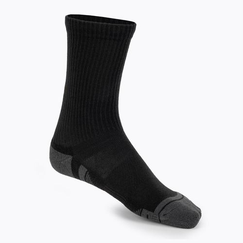Under Armour Performance Tech 3 vnt. įgula kojinės juoda/juoda/juodai pilka