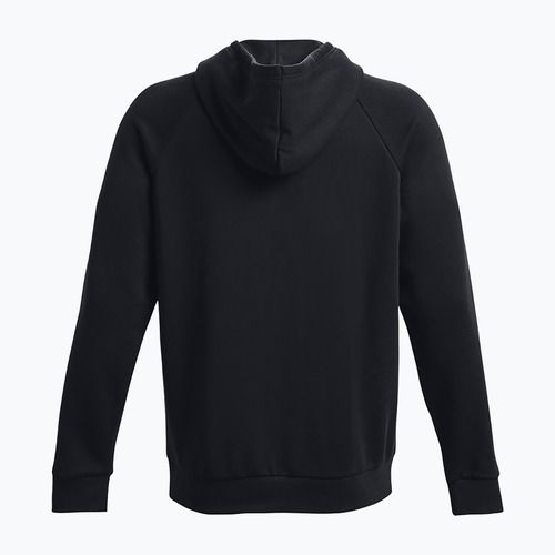 Vyriškas Under Armour Rival Fleece Logo HD gobtuvas juoda/balta