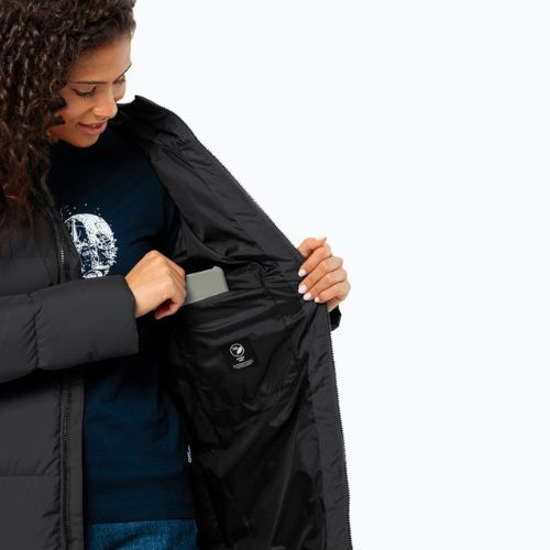 Jack Wolfskin moteriška pūkinė striukė Frozen Lake black