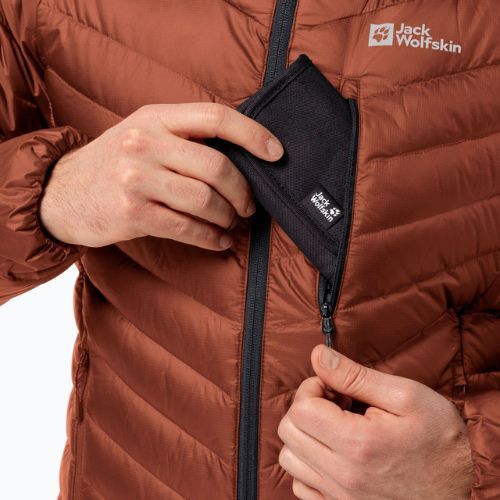 Jack Wolfskin vyriška pūkinė striukė Passamani Down Hoody carmine