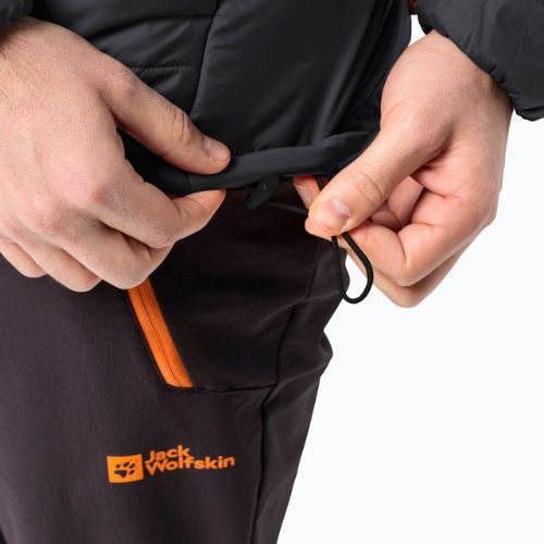 Jack Wolfskin vyriška pūkinė striukė Lapawa Ins Hoody juoda