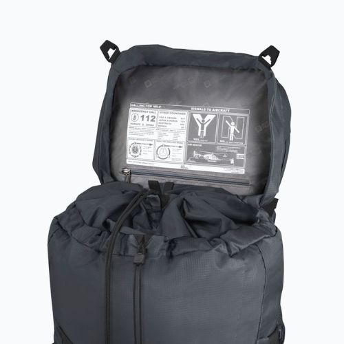 Jack Wolfskin Highland Trail 50+5 l phantom moteriška trekingo kuprinė