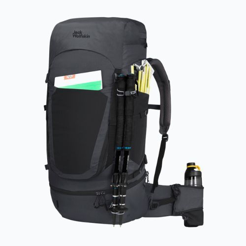 Jack Wolfskin Highland Trail 50+5 l phantom moteriška trekingo kuprinė